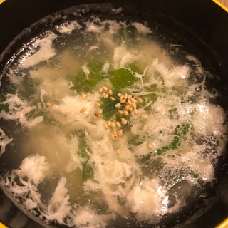 卵白中華スープ